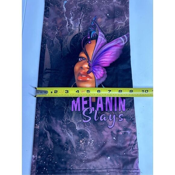 Melanin Slays Neck Gaiter Sun Dust Protection Neck Wraps One Size Adult - Picture 3 of 5